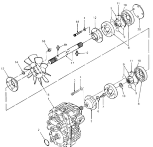 Drive Line Diagram and Parts List for 1861 821060-836000-140671100-142663100 Cub Cadet Lawn Tractor
